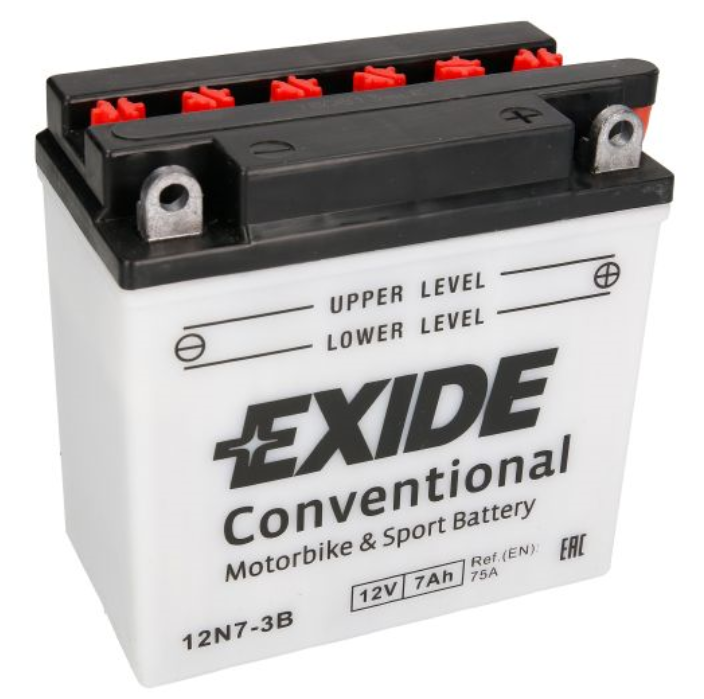 Exide motorcycle battery 12N5-3B Motorrad 40A 5AH for Yamaha RD Suzuki GT 125