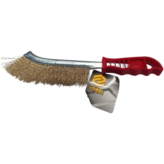 Messingdrahtbürste Drahbürste weich Messing Grill Bremssattel Reinigung Metall