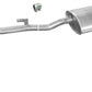 Auspuff hinten Endschalldämpfer für BMW 3er E30 318i 113PS Touring Cabrio