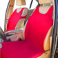 Sitzbezug vorn KFZ Sitzschoner Schonbezug Schutzbezug Autositz Rot Polyester
