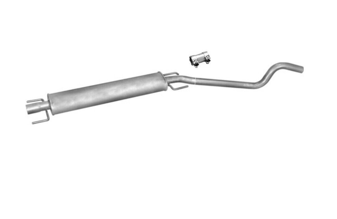 Exhaust center middle silencer middle pot Opel Astra G 1.6 1.8 16V from 09.03