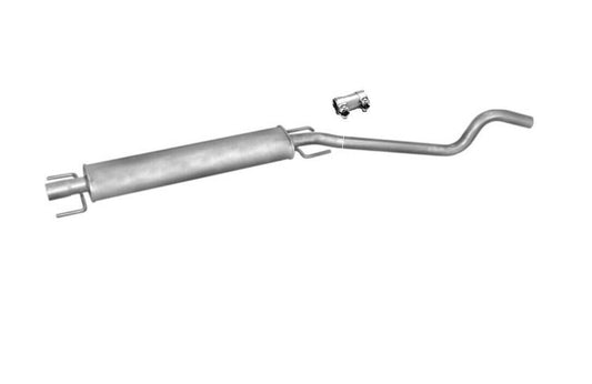 Exhaust center middle silencer middle pot Opel Astra G 1.6 1.8 16V from 09.03