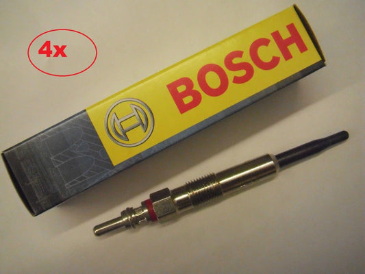 4x Bosch 0250402005 glow plug for Caddy III Octavia 1Z 1.9TDI 77KW 2.0 TDI 103KW