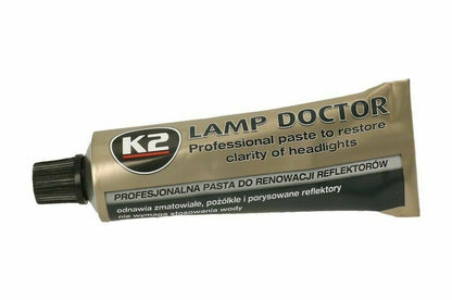 K2 Lamp Doctor 60G headlight polish polishing paste clean scratches away