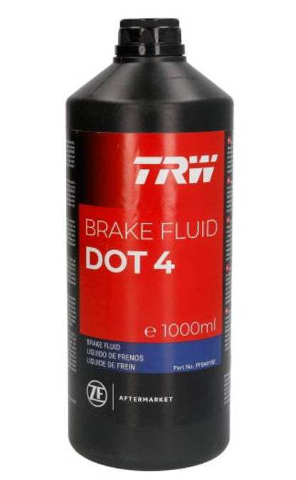 TRW Bremsflüssigkeit 1L DOT4 VW BMW OPEL Audi Mercedes Seat Skoda Madza Renault