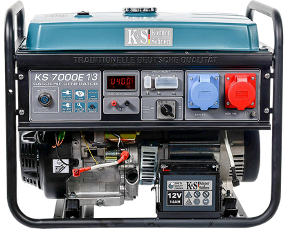 KS7000E-1/3 electricity generator VTS generator petrol AVR emergency generator 5.5KW 400V