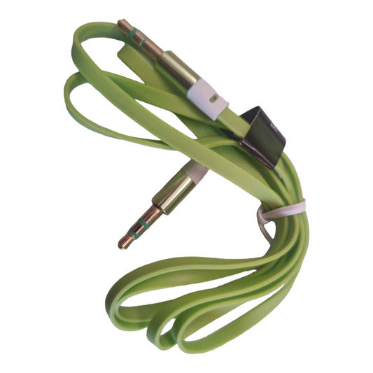 Audio Kabel - Klinkenkabel - 3,5 mm / grün / Klinke Aux Audiokabel