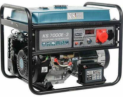 KS7000E-3 power generator generator petrol emergency generator 5.5kW ESTART 400V 16A