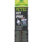 PETEC 70250 Fettspray Schmiermittel Sprühfett Lagerfett Gleitfett weiß 500ml