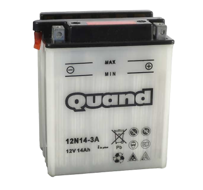 Quand 12N14-3A Motorradbatterie Batterie Motorrad 128A 14Ah Ducati MZ/MUZ BMW