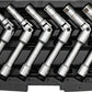 YATO YT-0534 Glühkerzenschlüssel Set Steckschlüsselsatz extra lang CrV Koffer - Flex-Autoteile