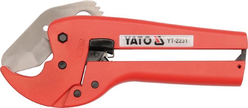 YATO YT-2231 PVC PUR Rohrschneider Rohrschere Schlauchschneider bis 42mm