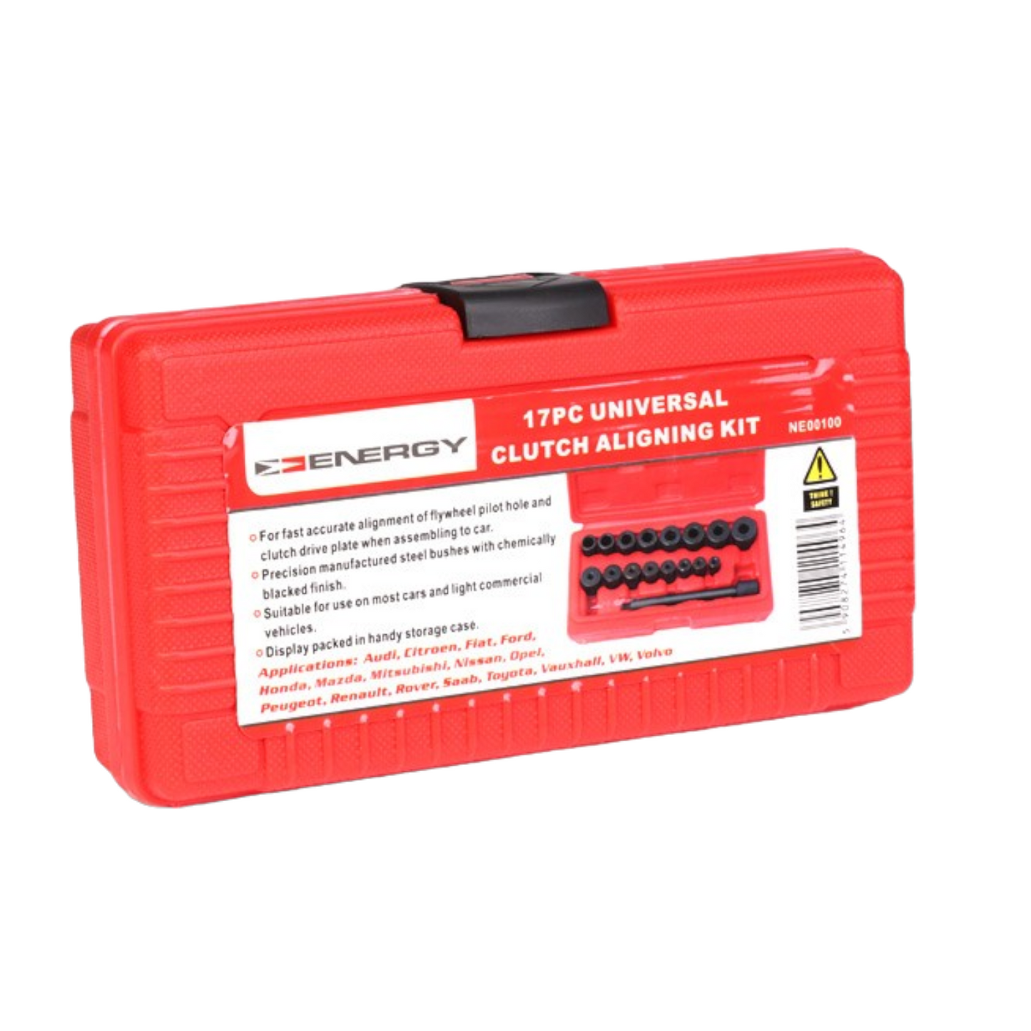 ENERGY NE00100 Zentrierwerkzeugsatz,  17-teiliges,  Universal Kupplung