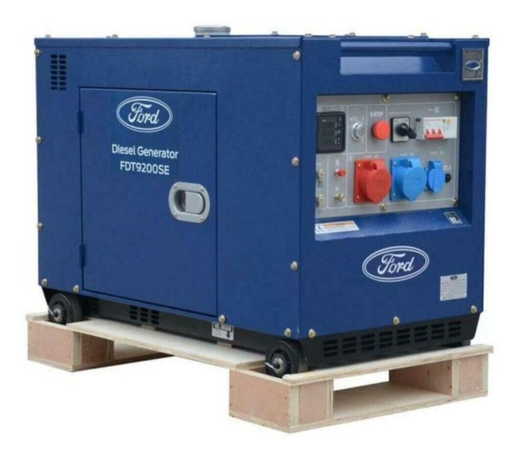 Ford Notstromaggregat AVR 400V Diesel Stromgenerator Notstromerzeuger 7,9kW ATS