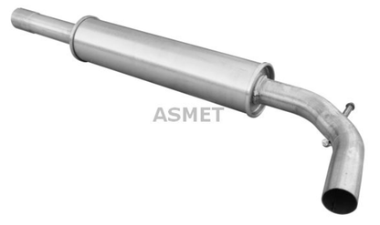 Asmet Auspuff Mitteltopf Mittelschalldämpfer Seat Ibiza 1,4 16V 1,6 1,8 1,9 SDI