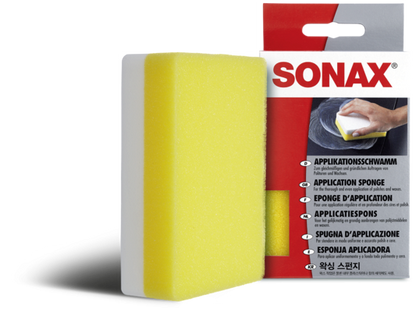 SONAX Applikationsschwamm Schwamm für Politur und Wachs 1 Stück