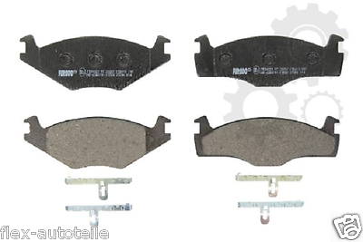 Bremsbelagsatz Steine Klötze vorn für Cordoba Ibiza Inca Toledo Caddy Golf Jetta - Flex-Autoteile