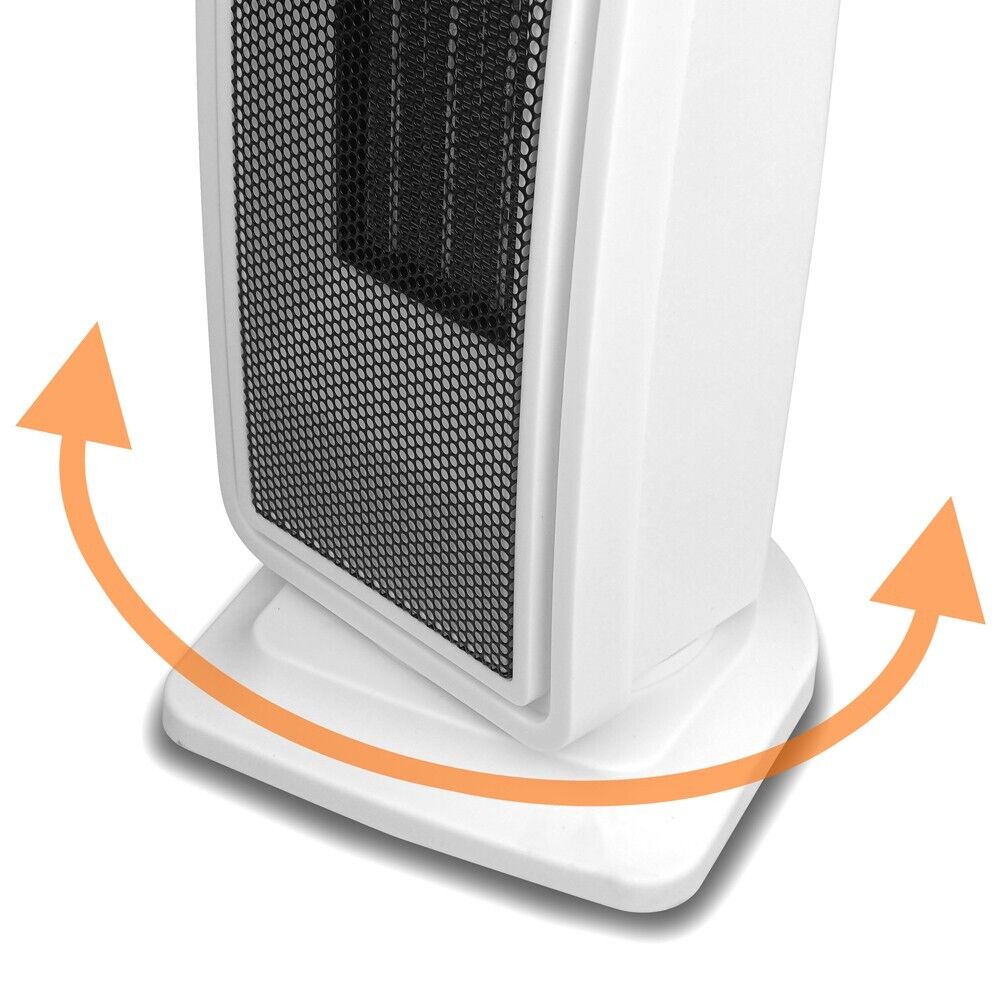 LTC elektro Heizlüfter 2kW Thermoventilator 2000W Keramikheizung Fernbedienung