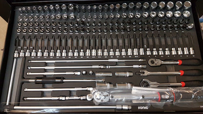 Sonic 764411 workshop car S11 Completely filled 644Tlg rollable tool box