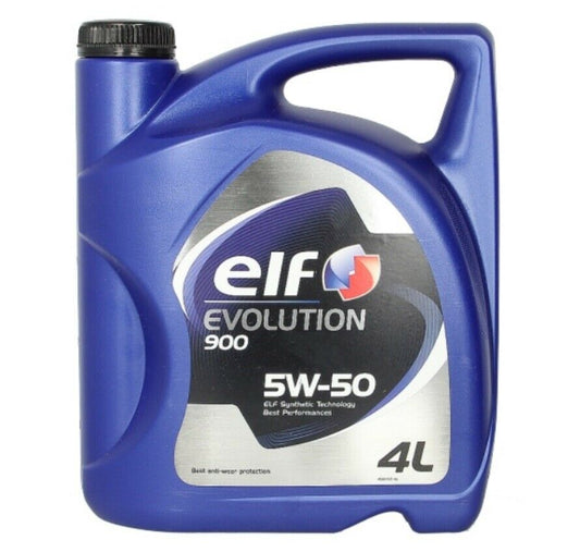 4L ELF EVOLUTION 900 5W50 Motoröl API SG CD Vollsythetisch PKW Kfz Benzin Diesel