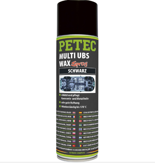 PETEC 73460 Multi UBS Wax schwarz Unterbodenschutz Versieglung Korrisionsschutz