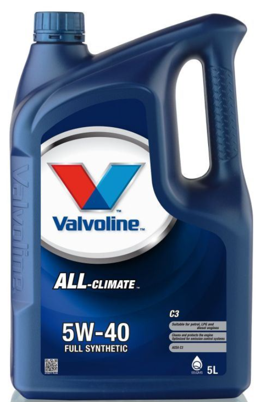 5 L Öl Valvoline All-Climat Diesel C3 Full Synthetic 5W-40 Motoröl
