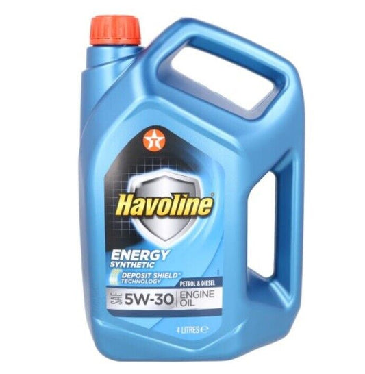 4L Texaco Havoline Energy 5W30 fully synthetic engine oil Ford Renault Land Rover