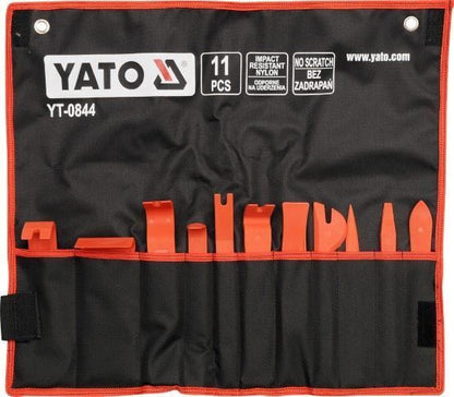 YATO YT-0844 MONTAGEKEIL-SATZ 11-tlg DEMONTAGE WERKZEUG ZIERLEISTEN