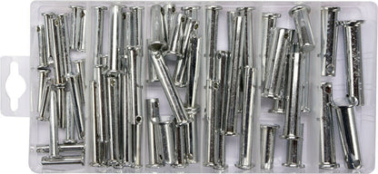 YATO YT-06786 SPLINTE SORTIMENT SICHERUNGSBOLZEN STECKBOLZEN 60-teilig Ø 5-12 mm - Flex-Autoteile