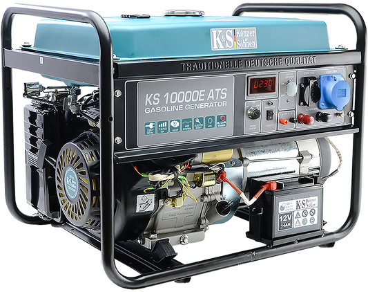 KS10000E ATS Stromerzeuger Generator Benzin Notstromaggregat 8KW 230V 16A 32A