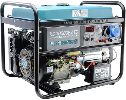 KS10000E ATS Stromerzeuger Generator Benzin Notstromaggregat 8KW 230V 16A 32A