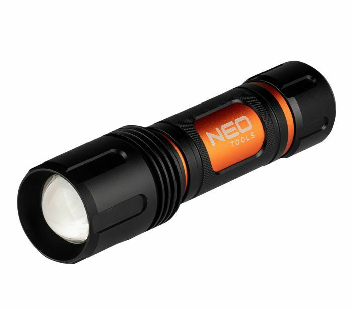NEO TOOLS 99-036 1500lm CREE LED Taschenlampe Alu Gehäuse SOS 250m Outdoor IPX4 - Flex-Autoteile