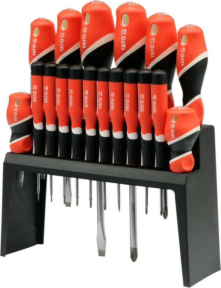 Yato YT-25982 screwdriver set 18 pcs. Cross slot Torx screwdriver set