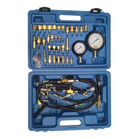 Prüfset Kraftstoff Benzin Diesel Druck Prüfgerät Kraftstoffsystemdruck 0-10Bar