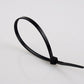 Pack of 100 cable ties black 7.6 x 450mm plastic suspender strap lashing strap max50kg