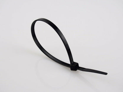 100 Stück Kabelbinder Schwarz 7,6 x 450mm Kunststoff Strapsband Zurrband max50kg