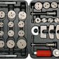 Yato YT-06822 Bremsenzurücksteller Rücksteller Bremsen Werkzeugsatz 35 Teilig - Flex-Autoteile