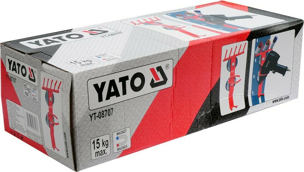 Yato YT-08707 Magnethalter für Druckluft Werkzeuge Schlagschrauber Radmuttern