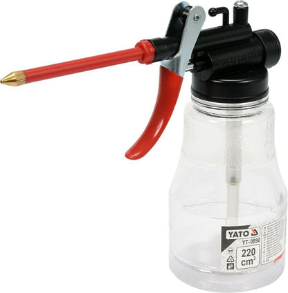 YATO YT-0690 220ml Öler Ölkännchen Präzisionsöler Ölspritzkanne Schmierölkanne