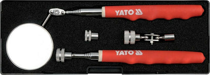 Yato YT-0662 Inspektionsset 5tlg Teleskop Inspektionsspiegel Magnetheber