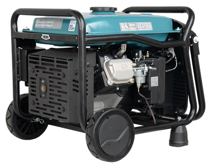 KS Notstromaggregat Benzin Inverter Stromerzeuger Generator 4KW 2x 230V 16A 50Hz - Flex-Autoteile