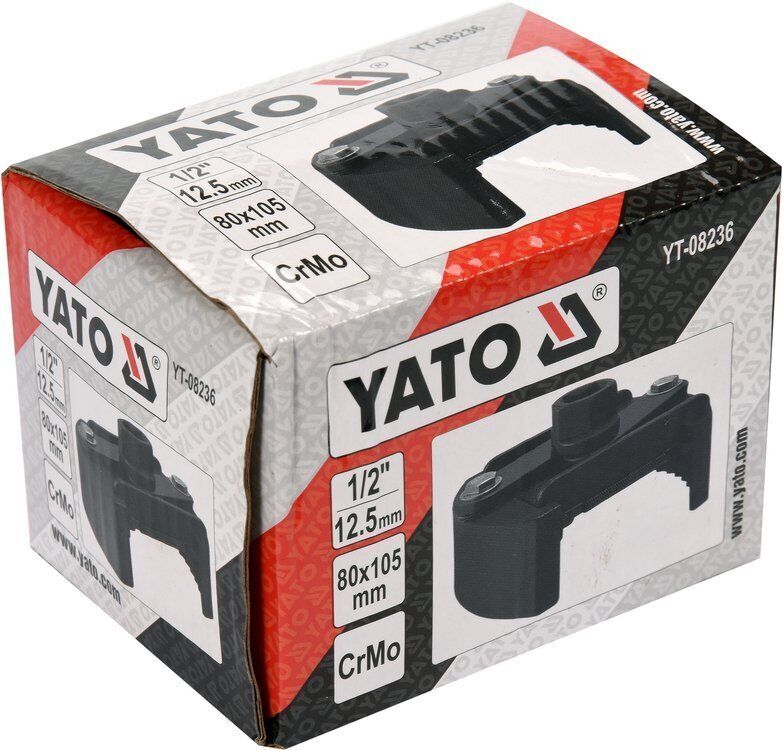 YATO YT-08236 Universal Ölfilter Schlüssel Ölwechsel Ölfilterkralle 80-105mm