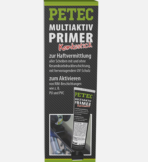 PETEC 82410 Multiaktiv Primer Kombistick Scheibenkleber Haftvermittler 10ml