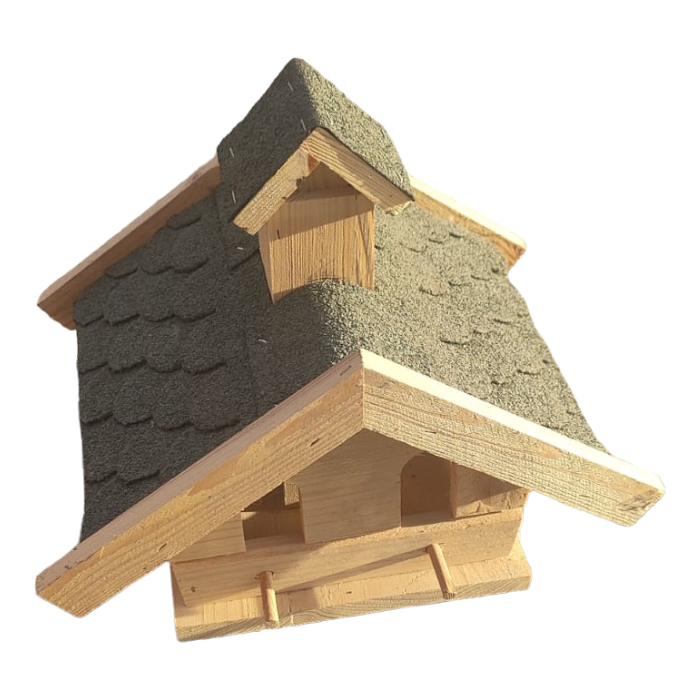 Futterhaus bird house bird villa bird feeder with bitumen feed doser No. 5