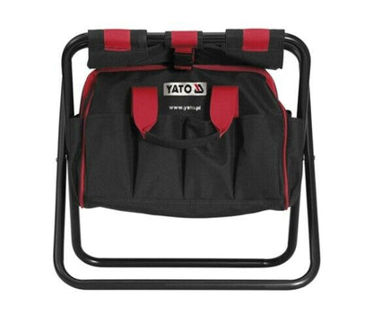 Yato yt-7446 folding chair with tool bag folding stool fishing stool camping chair