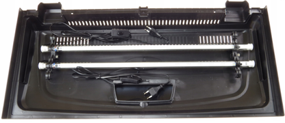 Aquael LED aquarium cover 80x35 cm hood lid lighting sunny black