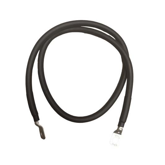 Massekabel 80cm 16mm² M8 Kupfer Masse Strom Minuspol Leitung Schwarz schraubbar