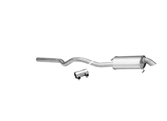 Asmet rear silencer for VW T5 bus box flatbed 2.5TDI