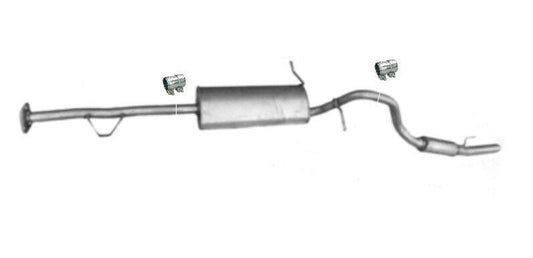 Final silencer Endpuff Exhaust Suzuki Vitara 1.6 I 16V 1988-1999