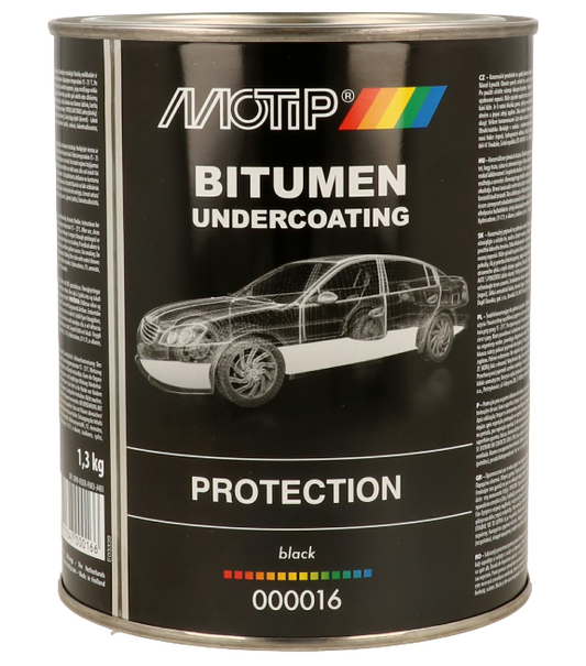 Unterbodenschutz Streichbar Pinselbar Bitumen 1,3kg Langzeitschutz Rostschutz